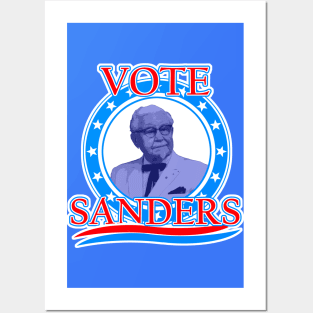 Vote Sanders Posters and Art